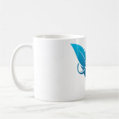 Mug Blue feather (Gauche)
