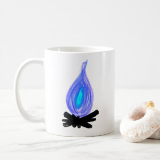 Mug Blue Fire Cup