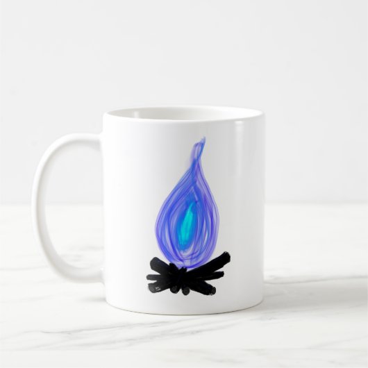 Mug Blue Fire Cup (Gauche)