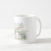 Mug Blue Flowers Fountain (Devant droit)