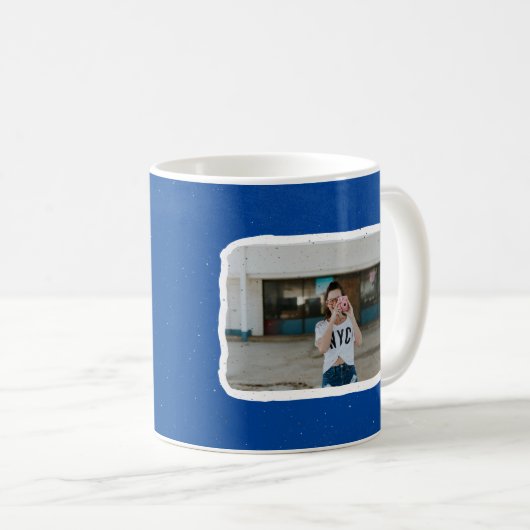 Mug Blue Funky Class Year (Devant droit)