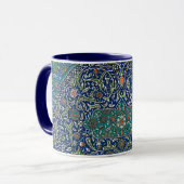 Mug Blue Green Orange Turquoise Ornat Motif arabe (Devant gauche)