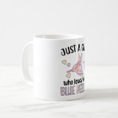 Mug Blue Heeler Girl Australian Cattle Chien Maman Pro (Devant gauche)