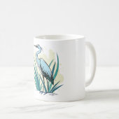 Mug Blue Heron  (Devant droit)