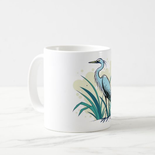 Mug Blue Heron  (Devant gauche)
