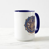 Mug Blue HOGWARTS™ Crest Holiday Wreath (Devant droit)