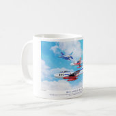 Mug Blue Impulse Japan Air Self-Defense Force (JASDF) (Devant gauche)