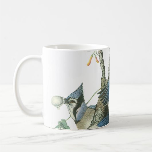 Mug Blue Jay par Audubon (Gauche)