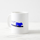 Mug Blue Line Logo-2010 (Devant gauche)