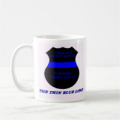 Mug Blue Line mince (Gauche)