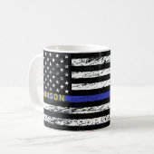 Mug Blue Line mince (Devant gauche)