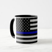 Mug Blue Line mince diminuent (Devant gauche)