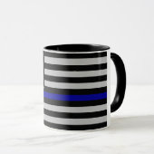 Mug Blue Line mince diminuent (Devant droit)