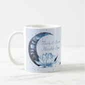 Mug Blue Lotus Flower Moon Nom commercial (Gauche)