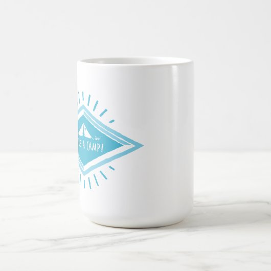 Mug Blue Make a Camp, Great Adventure (Centre)