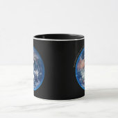Mug Blue Marble Earth, 2014 Photo satellite (Centre)