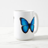 Mug Blue Morpho Brilliance (Devant droit)