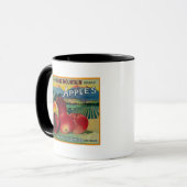 Mug Blue Mountain Apple Crate LabelCove, OU (Devant gauche)