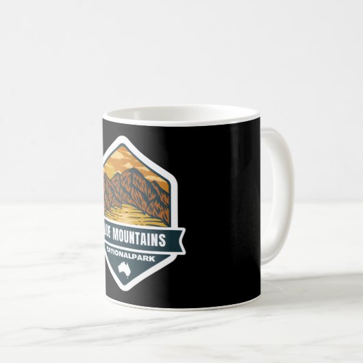 Mug Blue Mountains � The Endless Horizon of Australia (Devant droit)