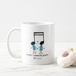 Mug Blue Music connecte les gens
