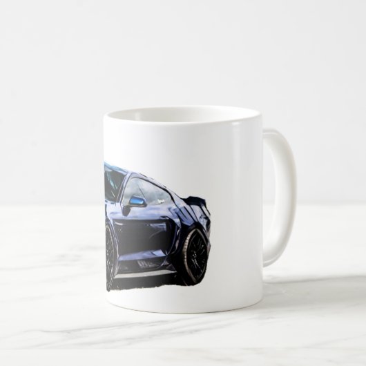 Mug Blue Mustang S550 (Devant droit)