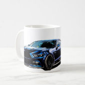 Mug Blue Mustang S550 (Devant gauche)