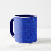Mug Blue Paisley (Devant gauche)