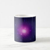 Mug Blue Purple Space Galaxy étoiles Abstrait (Centre)
