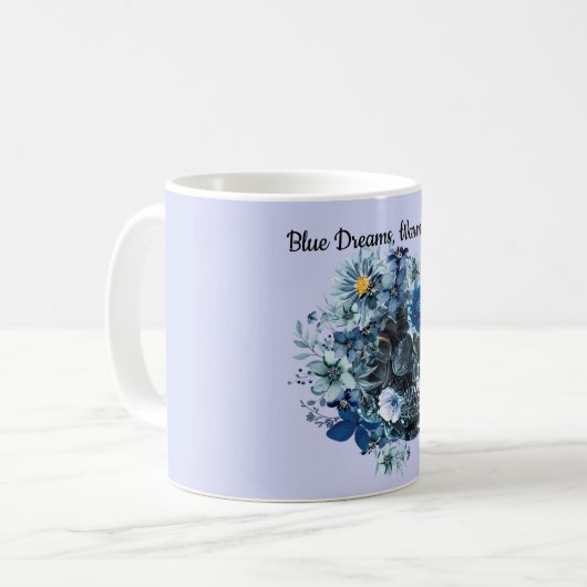 MUG BLUE REVERIE (Devant gauche)