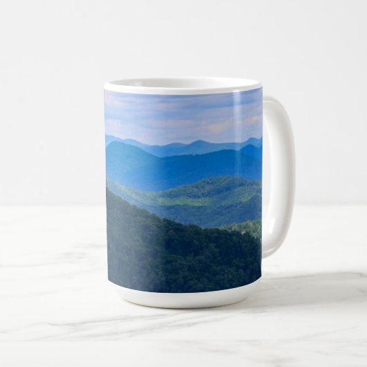Mug Blue Ridge Mountains (Devant droit)