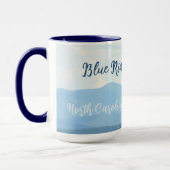 Mug Blue Ridge Mountains Photographique Personnalisabl (Gauche)
