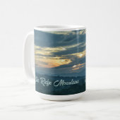 Mug Blue Ridge Mounts Sunset Asheville NC (Devant gauche)