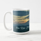 Mug Blue Ridge Mounts Sunset Asheville NC (Gauche)