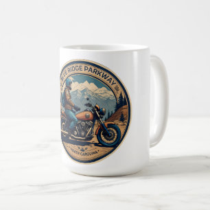 Mug Blue Ridge Parkway Pittoresque Vélo de moto