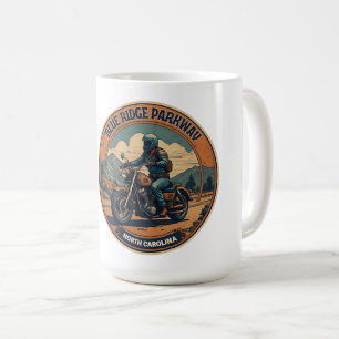 Mug Blue Ridge Parkway Pittoresque Vélo de moto