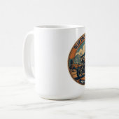 Mug Blue Ridge Parkway Pittoresque Vélo de moto (Devant gauche)