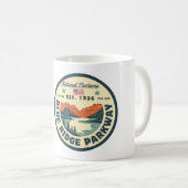 Mug Blue Ridge Parkway Scenic Byway Virginia North C (Devant droit)