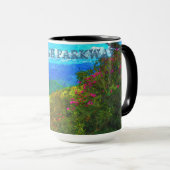 Mug Blue Ridge Parkway WaterColor (Devant droit)