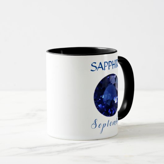 Mug Blue Sapphire (Devant droit)