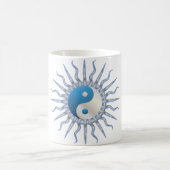 Mug Blue Starburst Yin Yang (Centre)