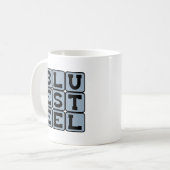 Mug Blue Steel, Couleur (Devant gauche)