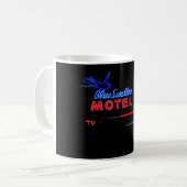 Mug Blue Swallow Motel, Route 66, Tucumcari, N.M. (Devant gauche)