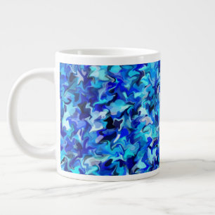 Mug Blue Swirl 20oz
