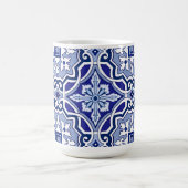 Mug Blue tiles,Mediterranean tiles,majolica    (Centre)