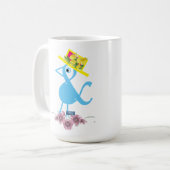 Mug - Blue(Tweet) RFPMDesigns ©️ 2024 (Devant gauche)
