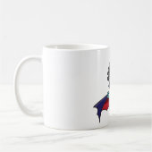 Mug Blue Vampire Boy with Cape Cute Dracula (Gauche)