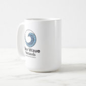 Mug Blue Wave Postcards - Classic Mug, 11 oz (Devant gauche)