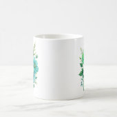 Mug Blue White Flowers Bouquet-57453 (Centre)