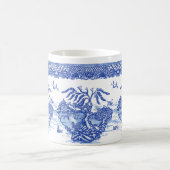Mug Blue Willow Squirrel Fox Duck Isle of Animaux Amus (Centre)