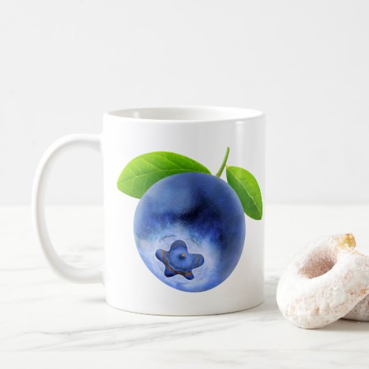 Mug Blueberry (Avec donut)